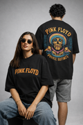 Floyd Retro Skull Graphic Oversized T-Shirt