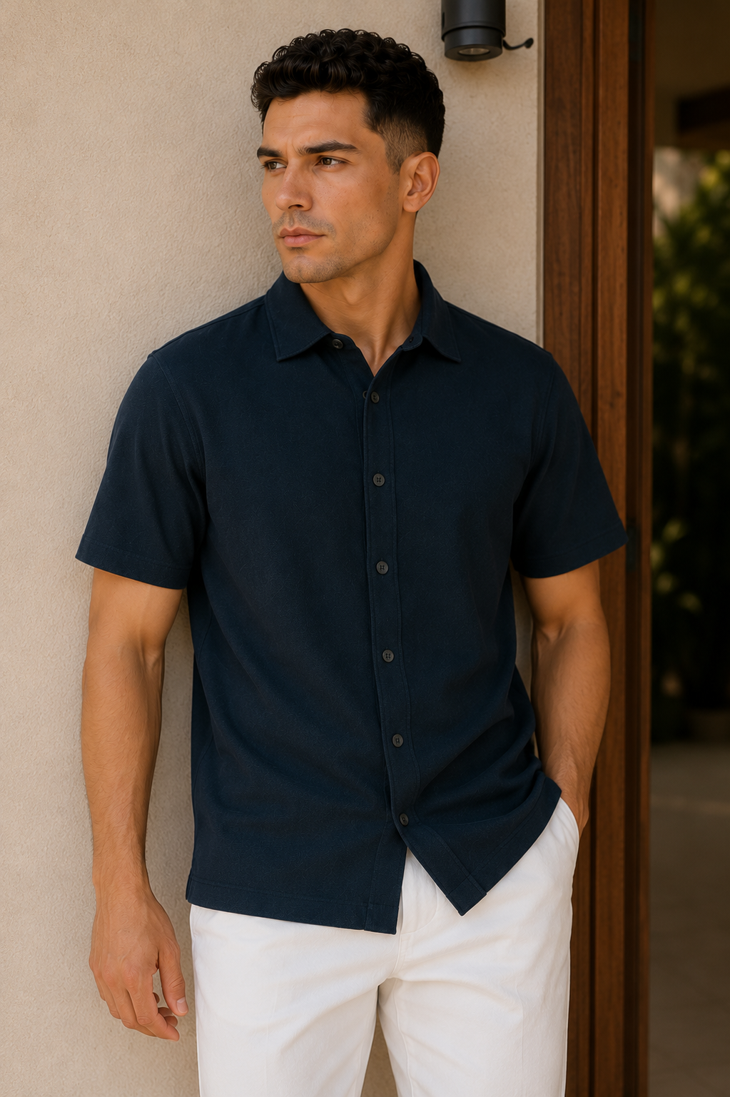 Kevesta Essential Classic Shirt - Charcoal Grey
