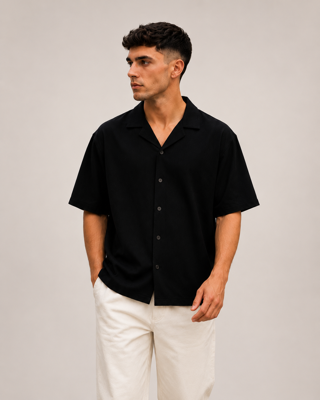 Kevesta Essential Classic Shirt - Black