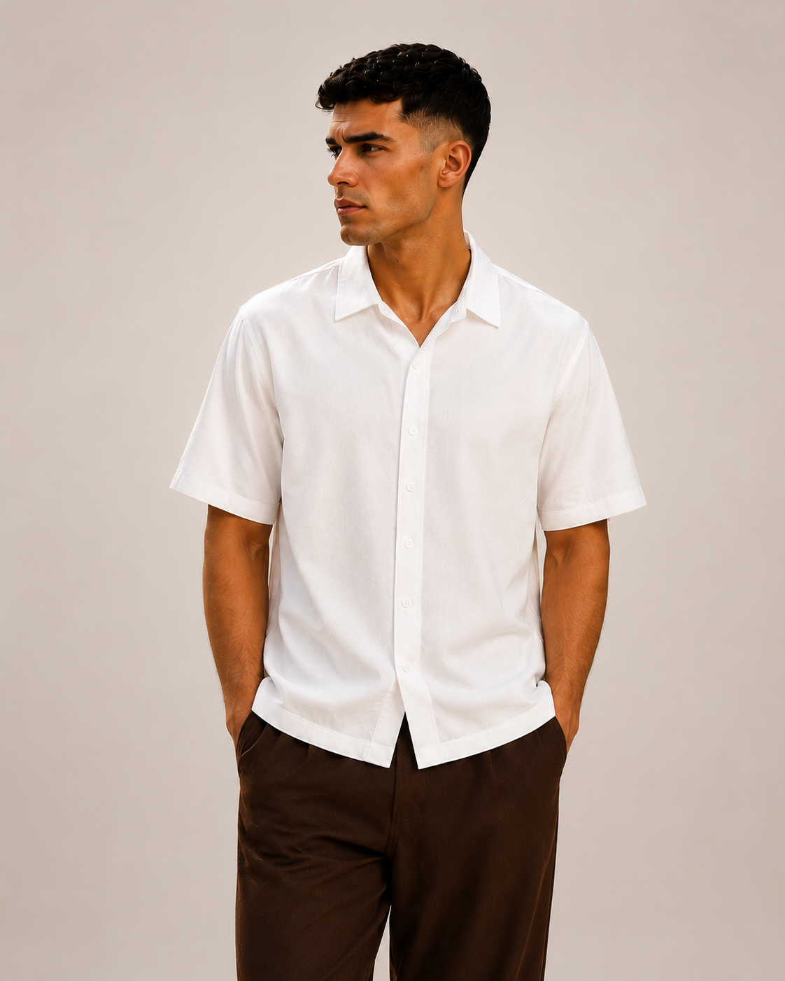 Kevesta Essential Classic Shirt - White