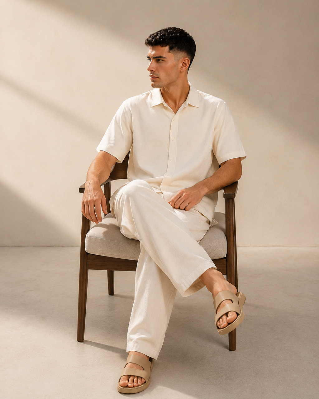 Kevesta Essential Classic Shirt - Off White