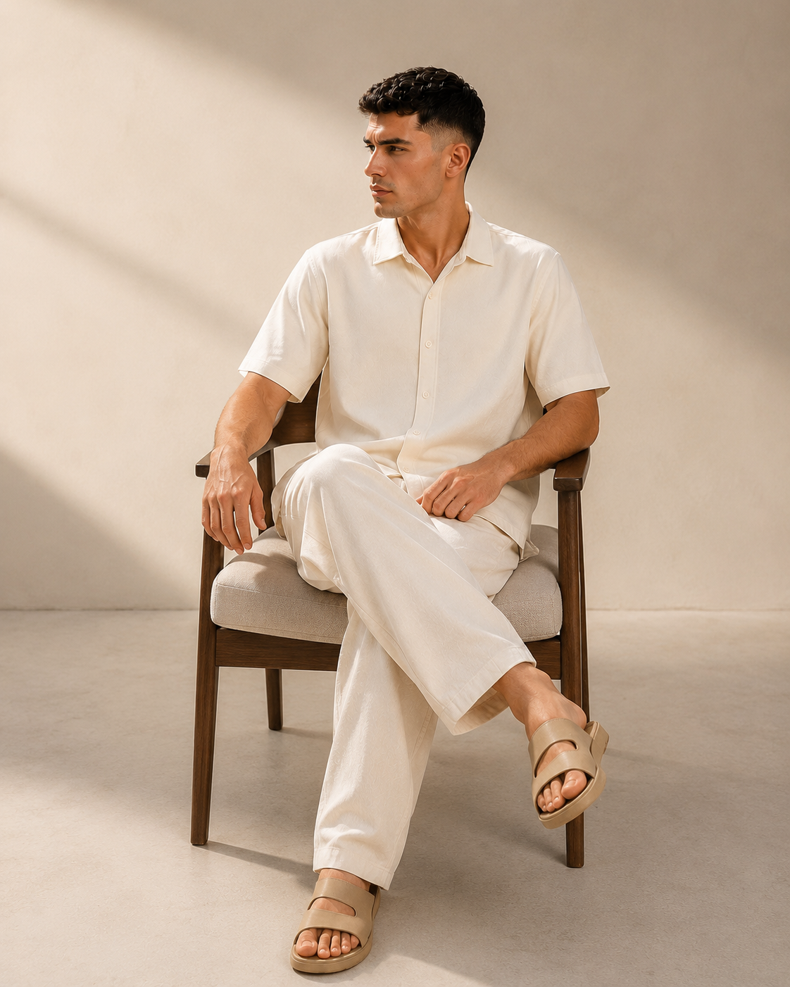 Kevesta Essential Classic Shirt - Off White