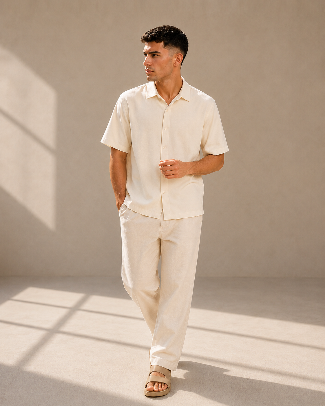 Kevesta Essential Classic Shirt - Off White