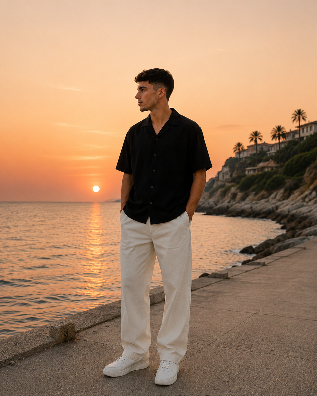 Kevesta Essential Classic Shirt - Black