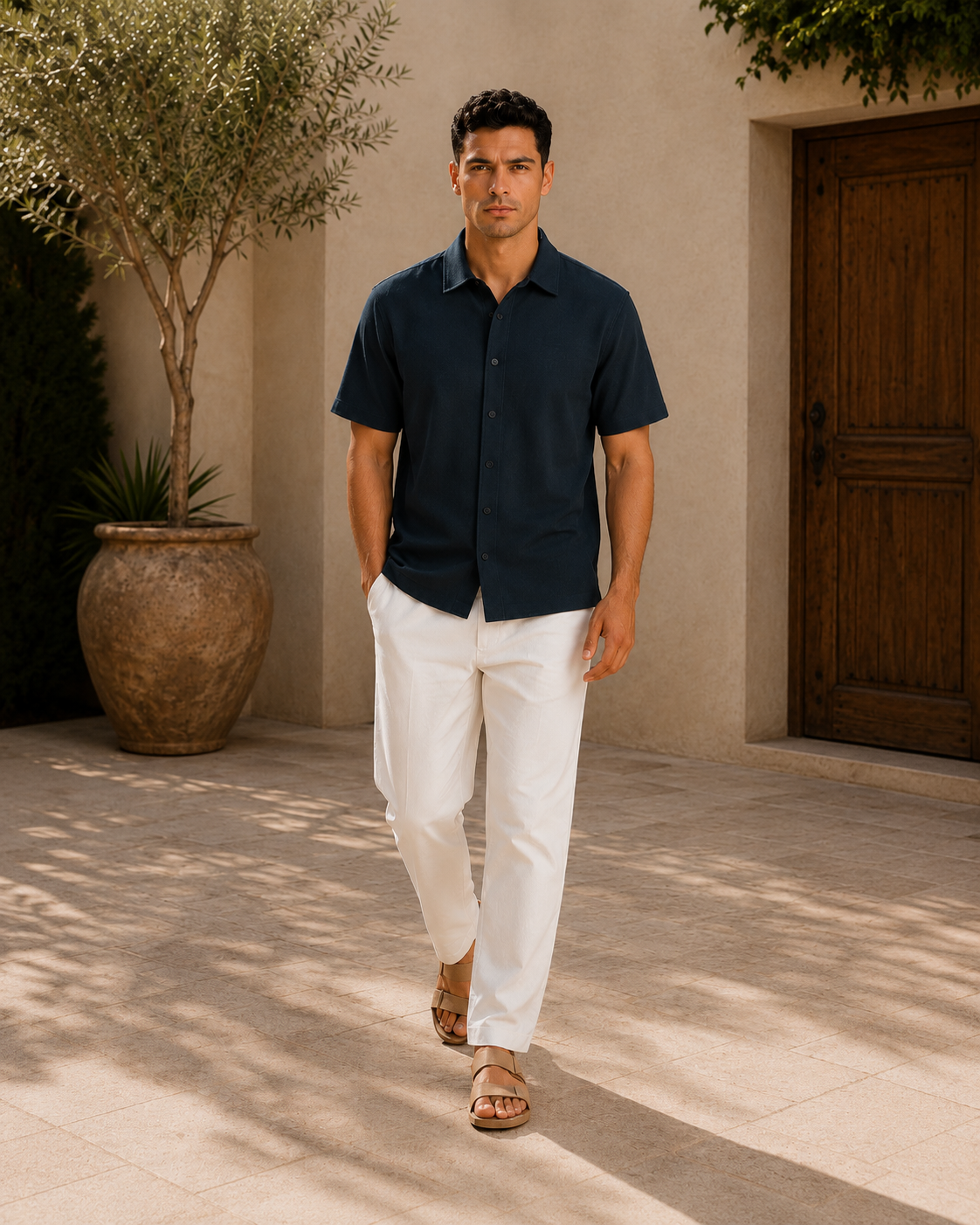 Kevesta Essential Classic Shirt - Pearl Blue