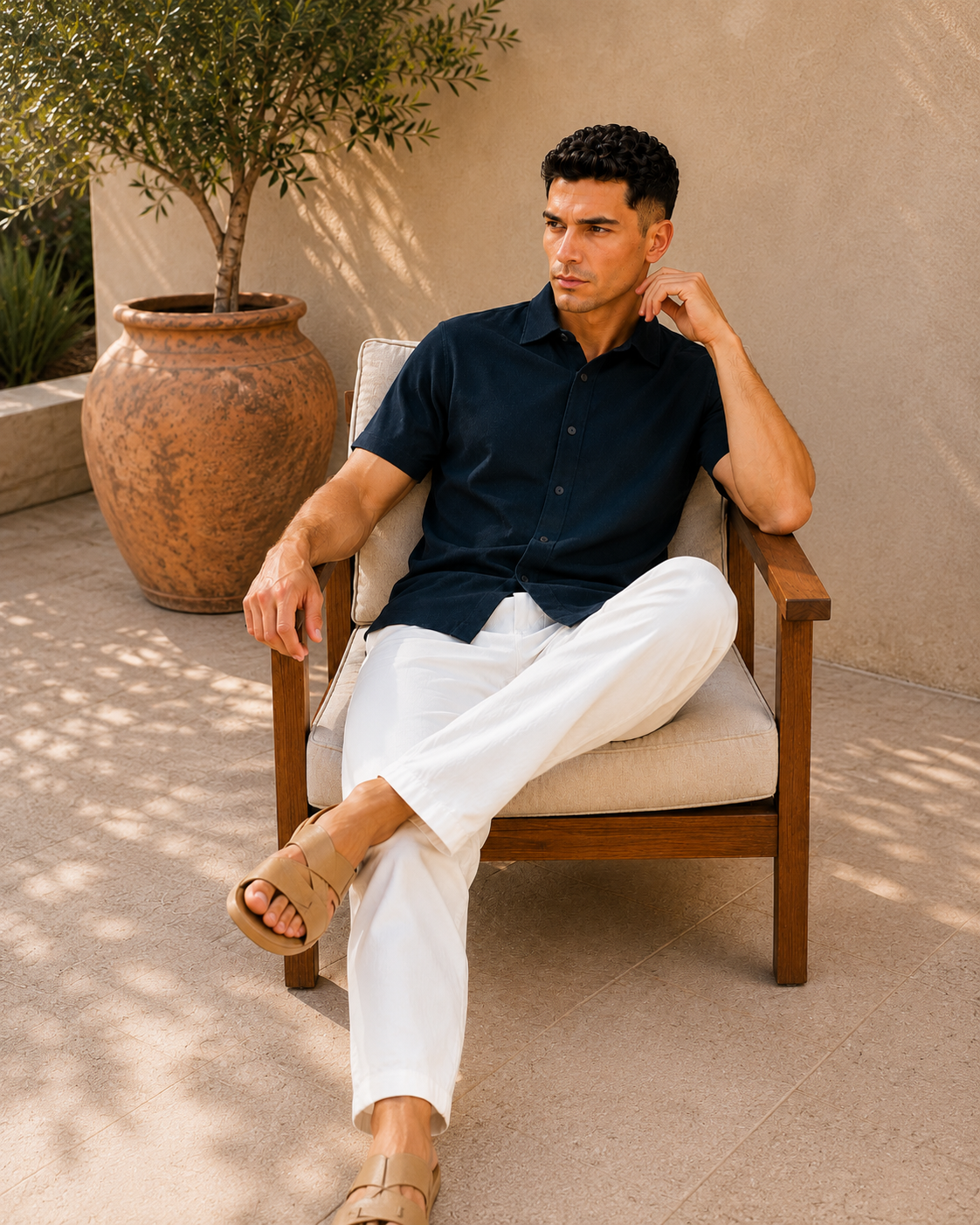 Kevesta Essential Classic Shirt - Pearl Blue