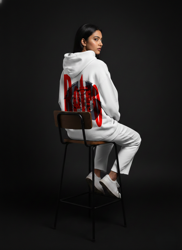 Rebel Face Graphic Streetwear Hoodie