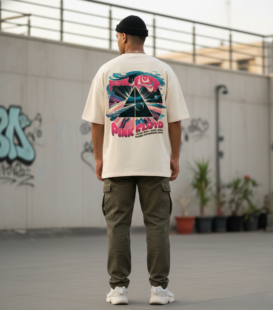 Kevesta Bold Graphic Oversized T-Shirt