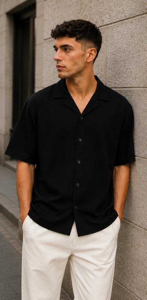 Kevesta Essential Classic Shirt - Black